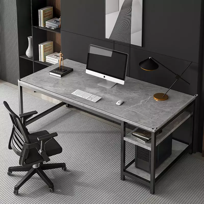 Bàn làm việc mặt vân đá sang trọng, tinh tế FH028