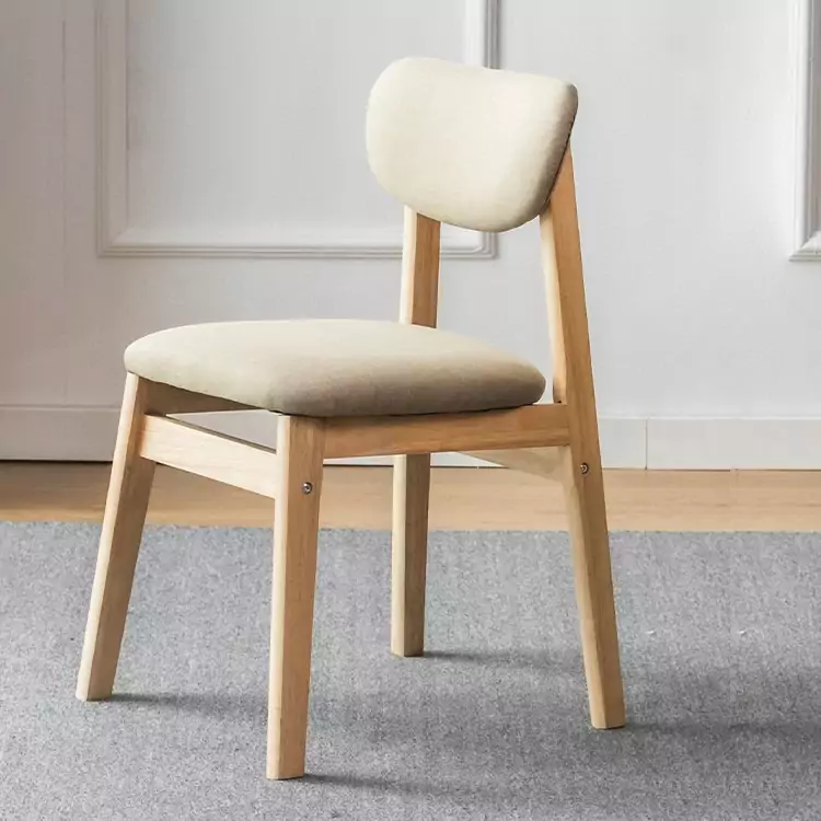 Ghế Gỗ Đệm Tự Nhiên GHE206