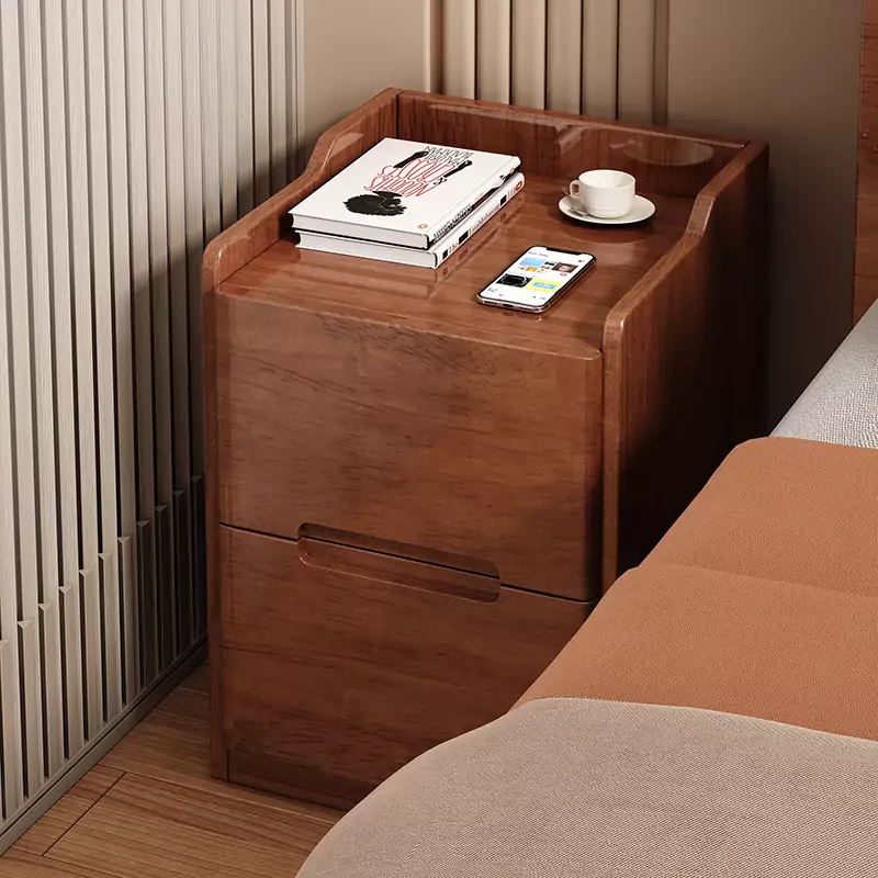 Kệ đầu giường gỗ tự nhiên cao cấp BR56