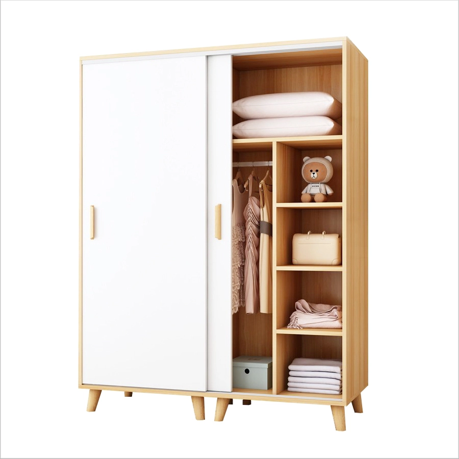 Tủ áo cánh lùa đơn giản TA-11