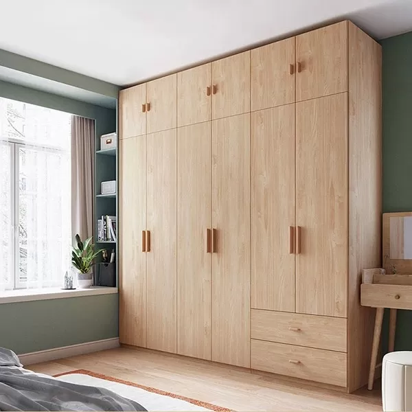 Tủ áo sát trần hiện đại 2.4 x 2.7m TA-17